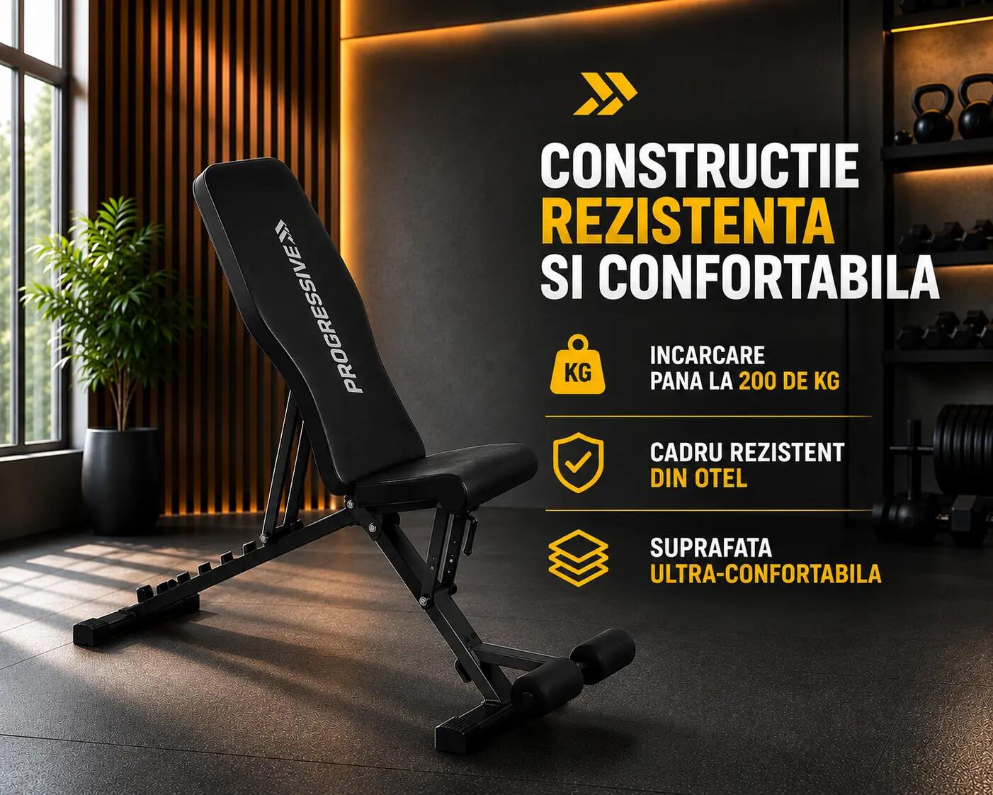 Banca de exercitii reglabila Progressive BC2500 2/15