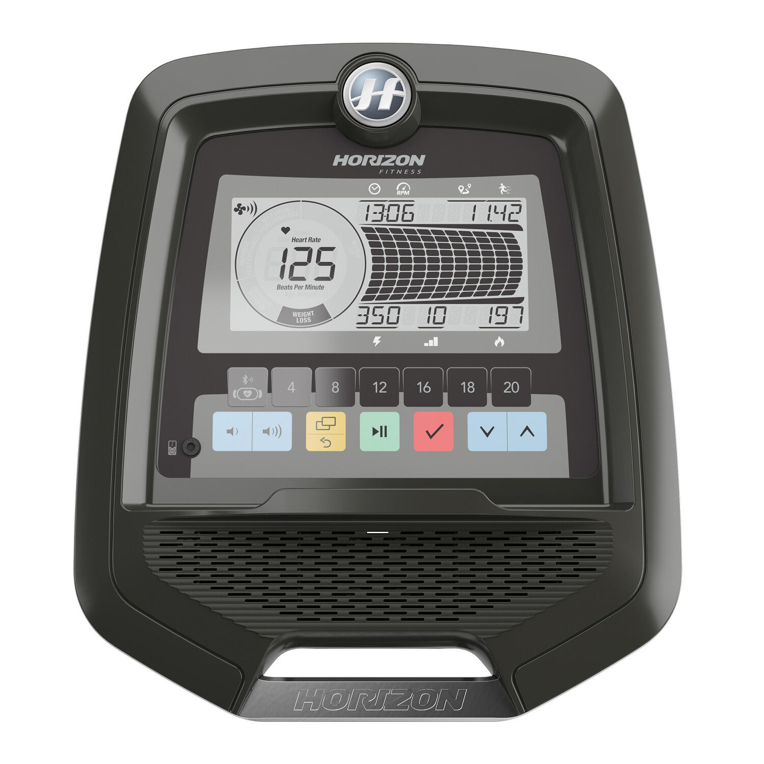 Elliptique pliable Andes 5.1 – 20 niveaux, Bluetooth FTMS, résistance magnétique 3/8