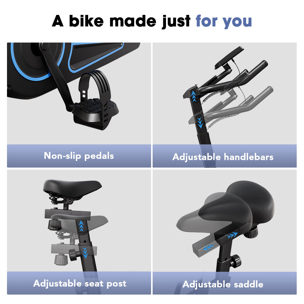ISCOOTER QK116C bicicleta estática home fitness 13/15