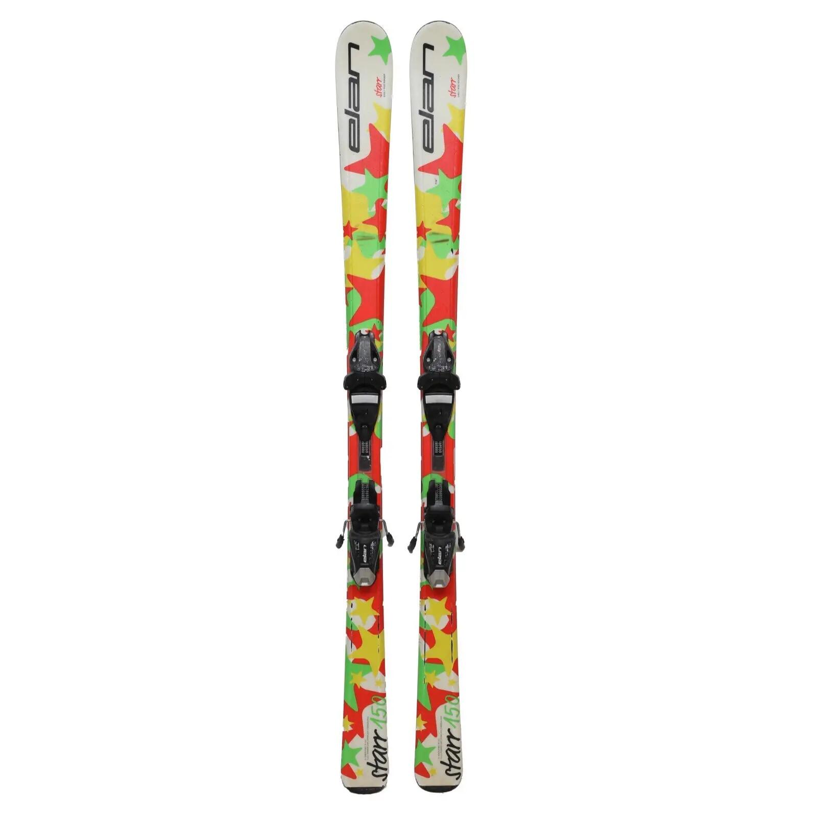 RECONDITIONNE - Ski Junior Elan Starr + Fixations 2/4