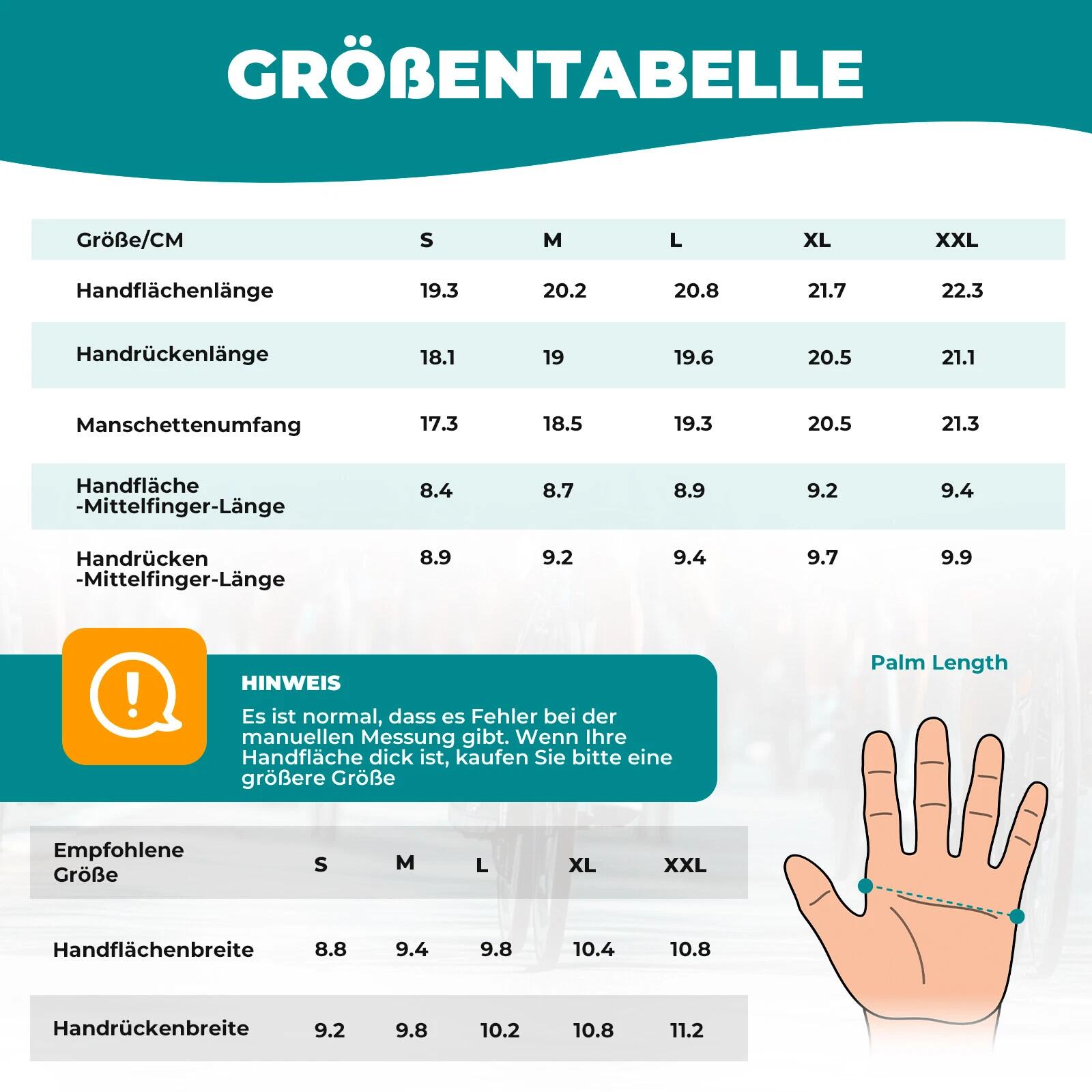 ROCKBROS Stoßdämpfende Fahrradhandschuhe Touchscreen 7/7