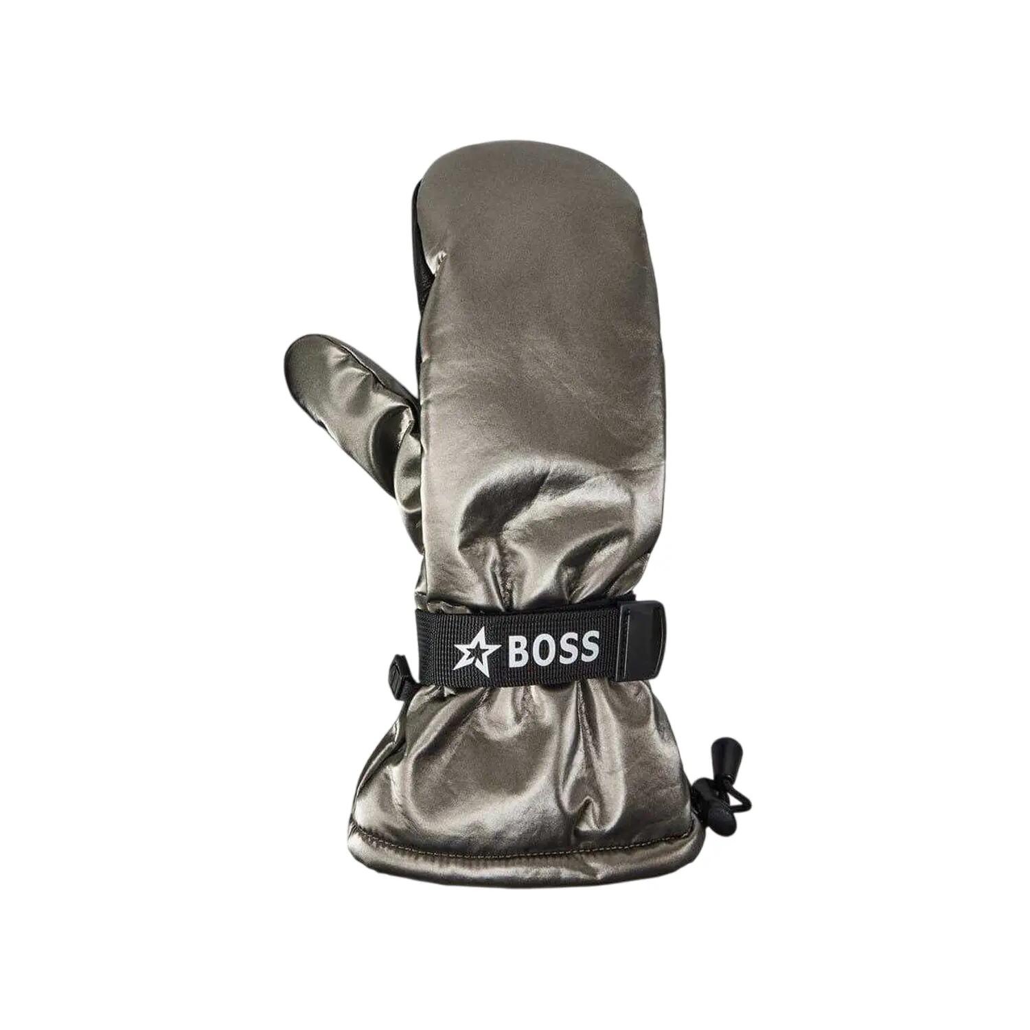 Moufles De Ski Motif/style Métallisé Adulte (Gris) 3/3