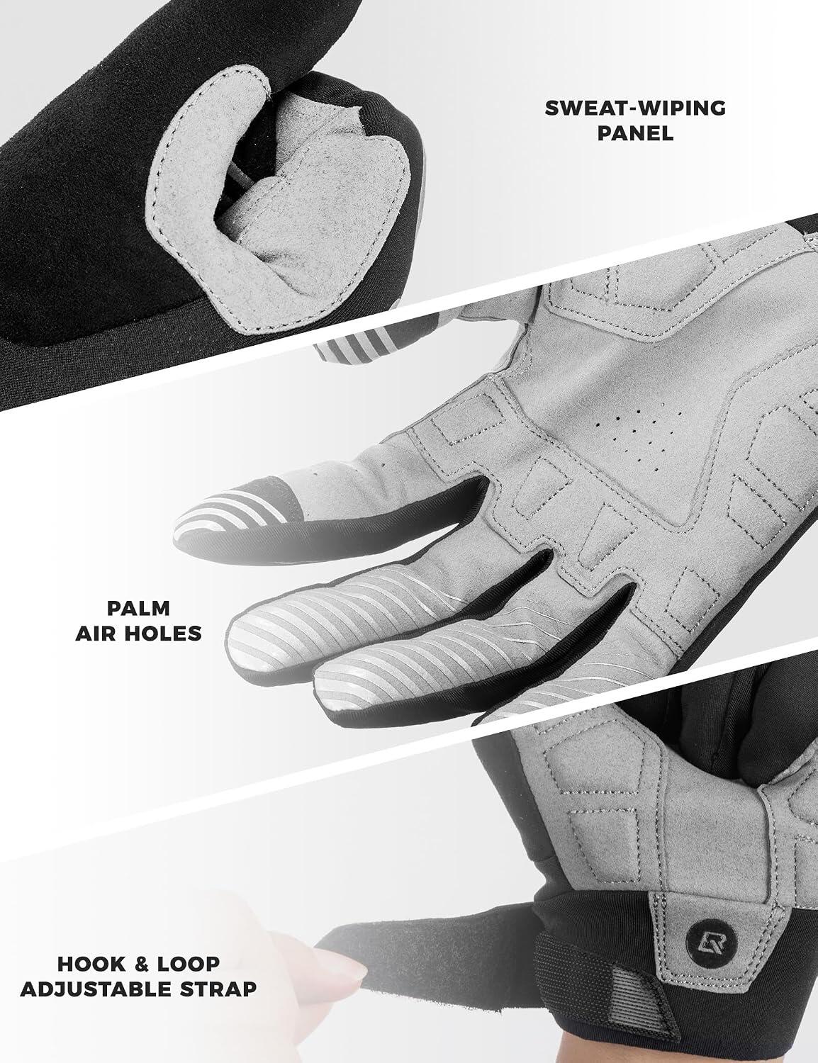 Winddichte Sport Handschuhe mit SBR-Polsterung 5/5