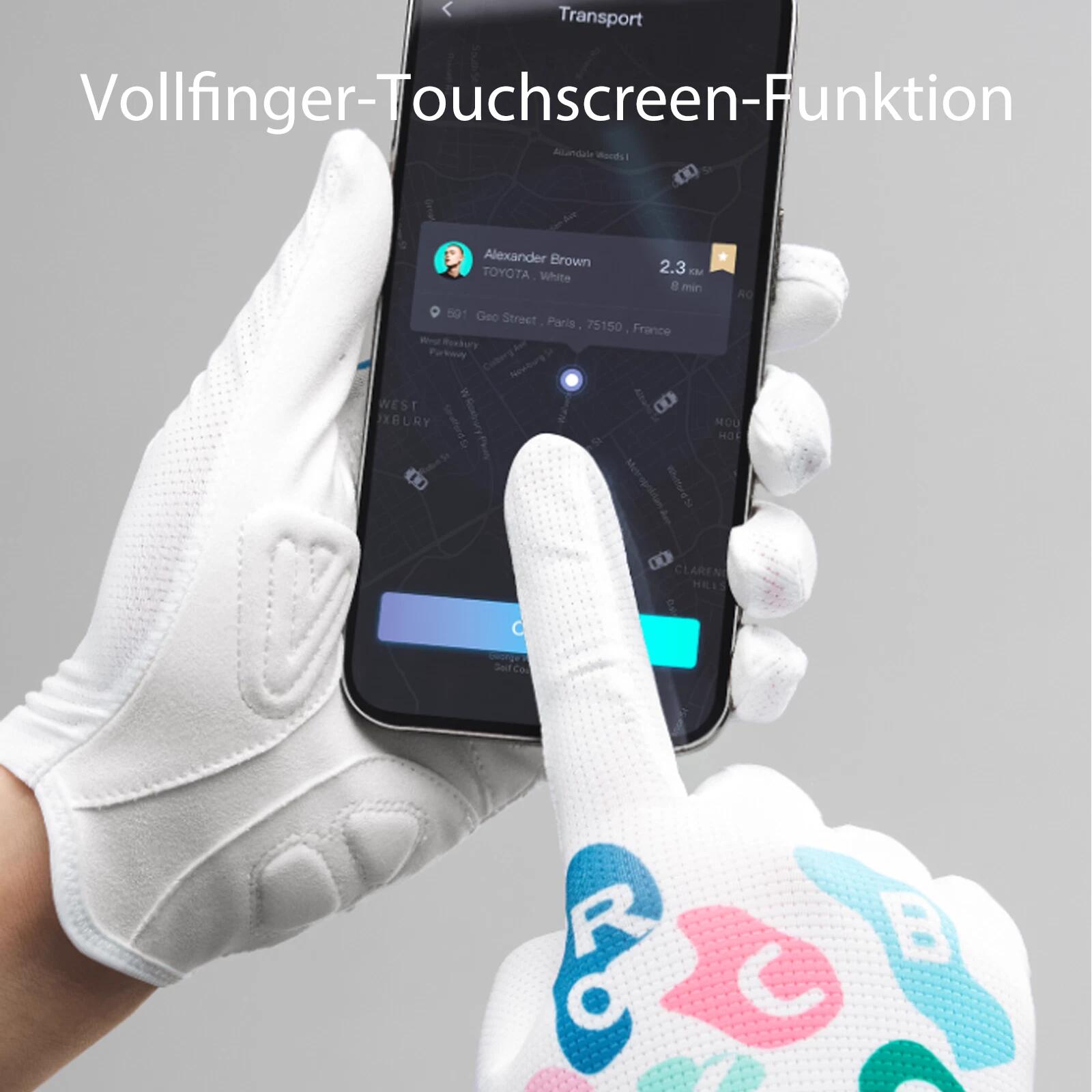 ROCKBROS Leichte Radhandschuhe mit SBR-Dämpfung 2/7