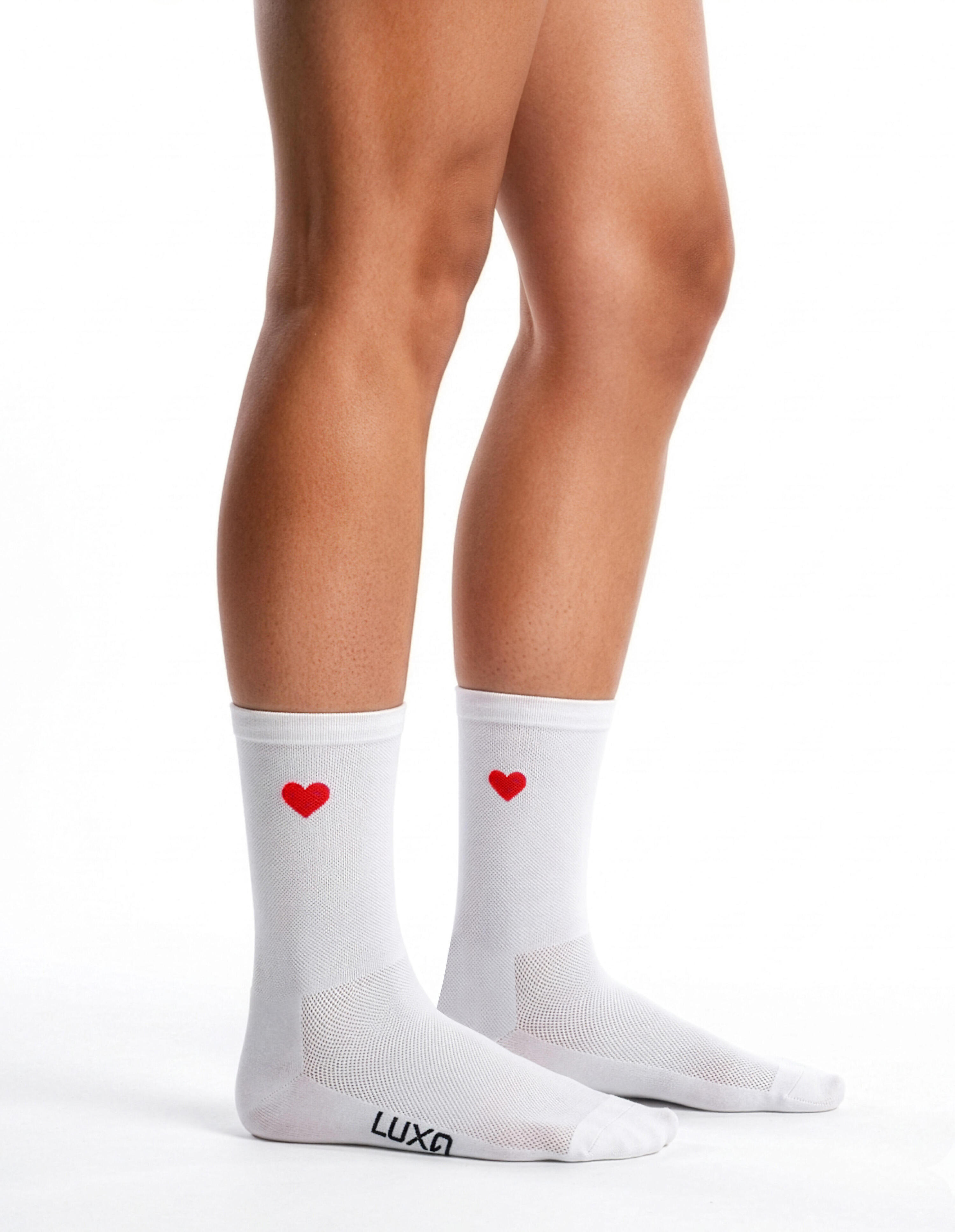 Skarpety Kolarskie Emoji Hearts Red M/L: 42-44 2/3