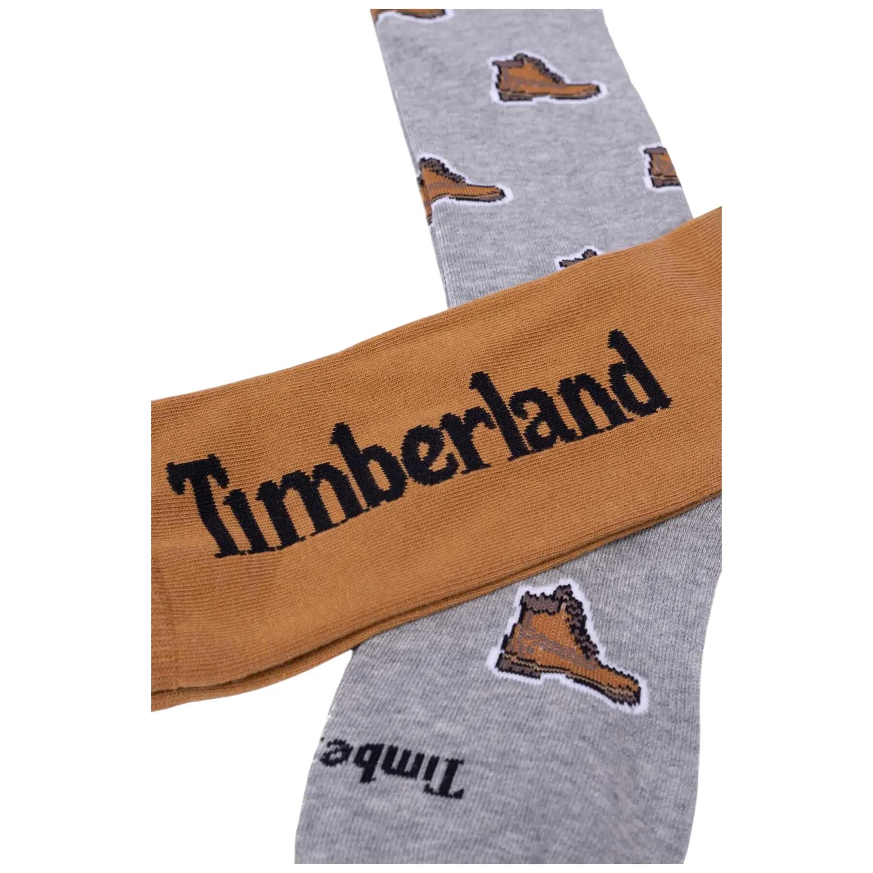 Stiefelsocken für (2erPack) Herren Mittelgrau 2/3