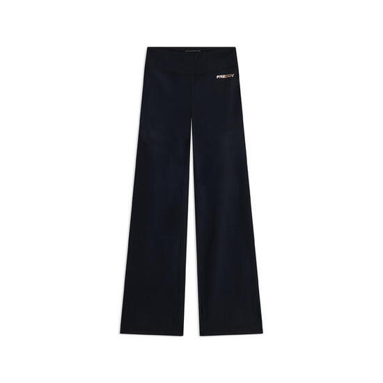 Leggings à taille haute en tissu à séchage rapide avec bas évasé