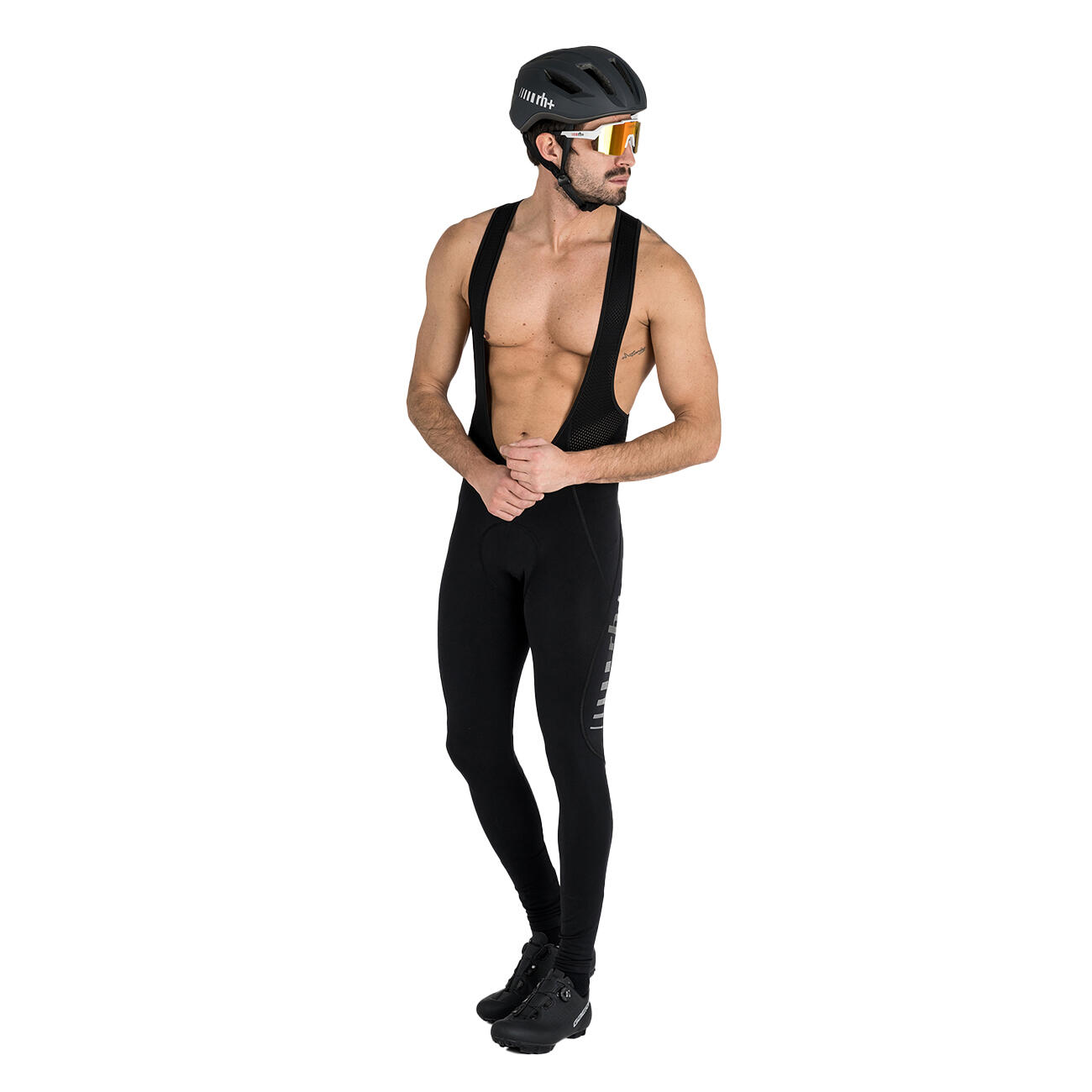 RH+ RH+ Winter Bibtight Fietsbroek ZWART M 5/7