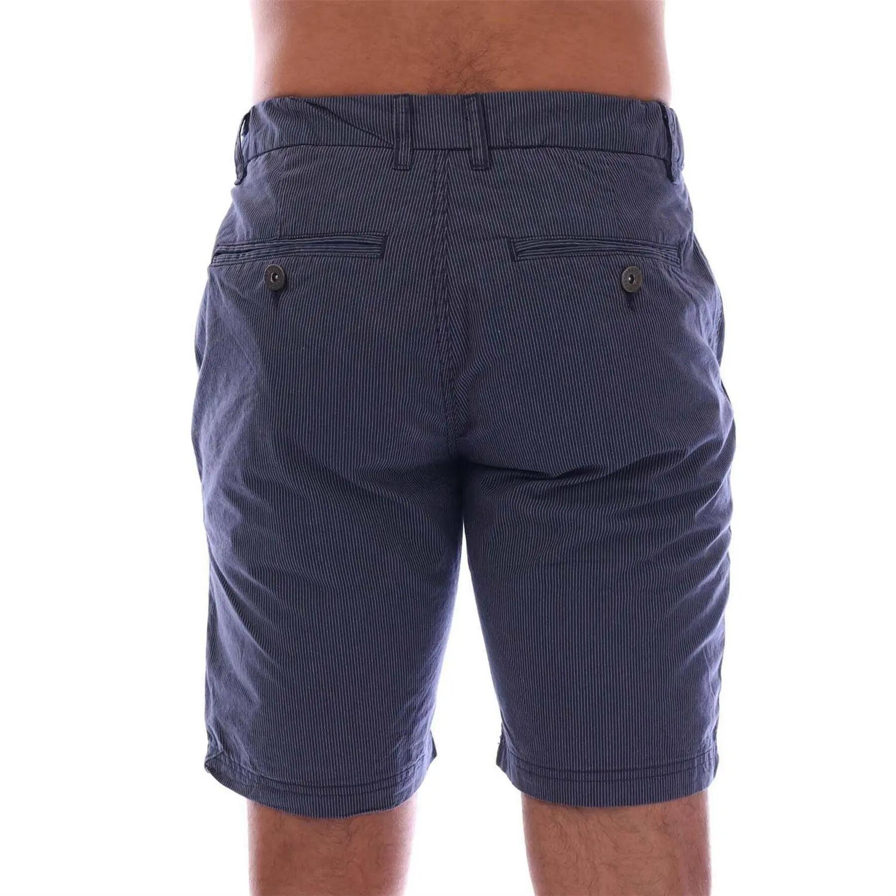 Pantaloncini Cargo Uomo Trespass Blu Navy 2/4