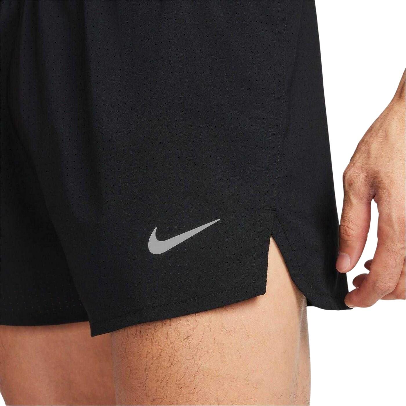 Laufshorts für Herren Schwarz/Silber 4/4