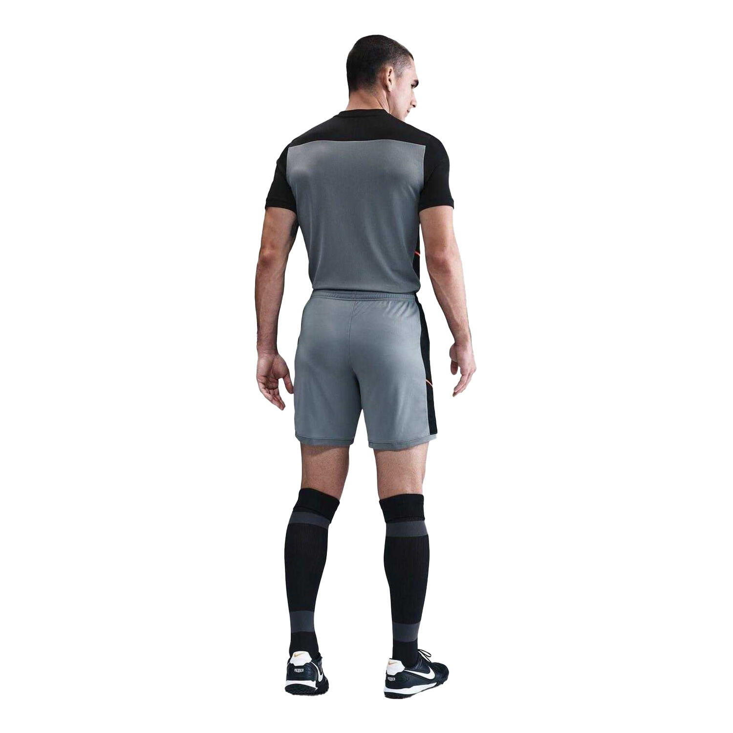 Pantaloncini Uomo Nike Academy Grigio Nero 4/4