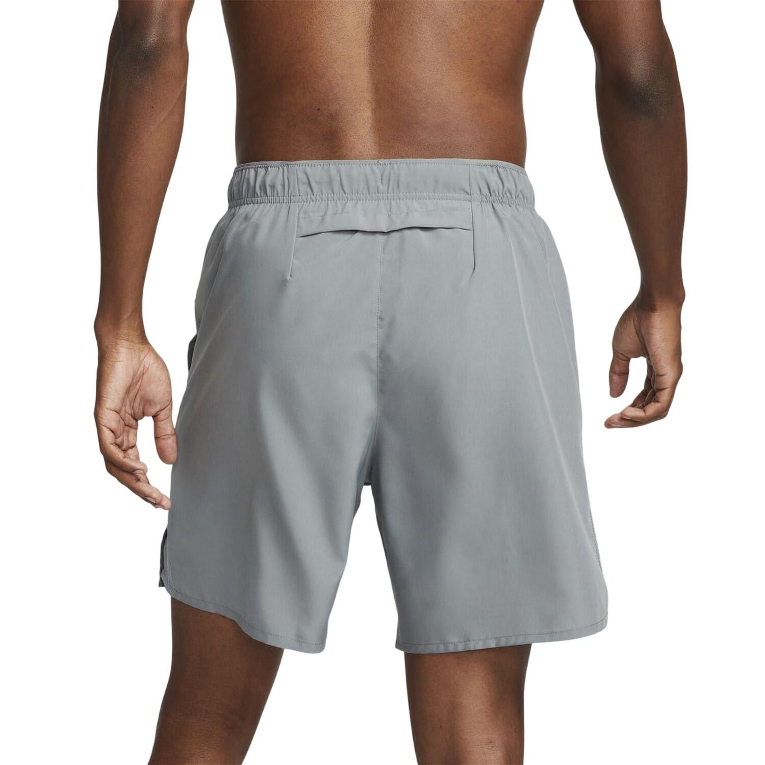 "Challenge" Laufshorts für Herren Rauch-Grau 3/4