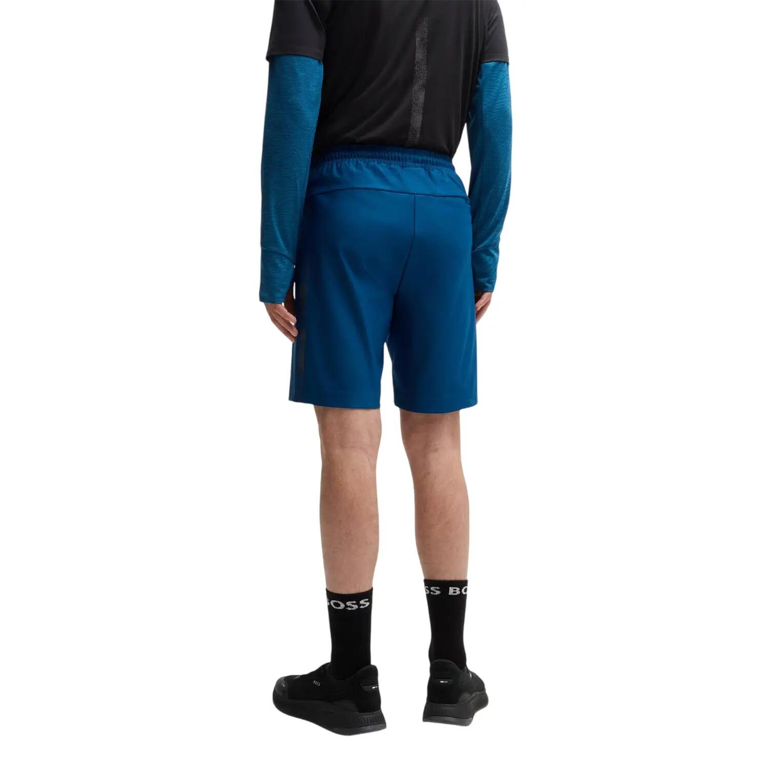 Pantaloncini Sportivi Uomo Boss Headlo Blu 2/3