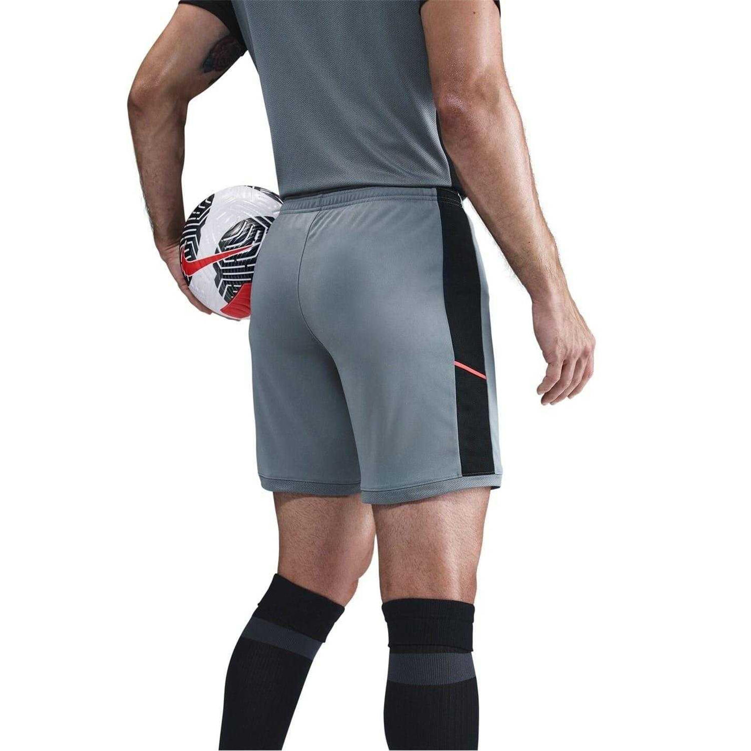 Pantaloncini Uomo Nike Academy Grigio Nero 3/4