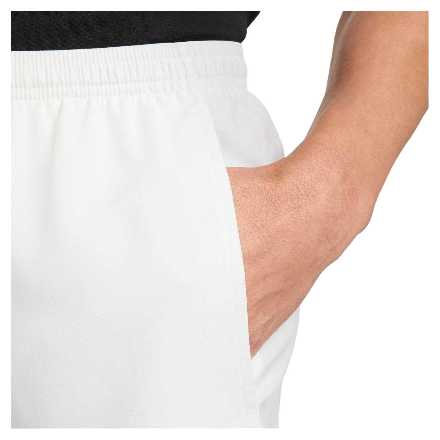 "Academy" Shorts für Herren Weiß/Schwarz 4/4