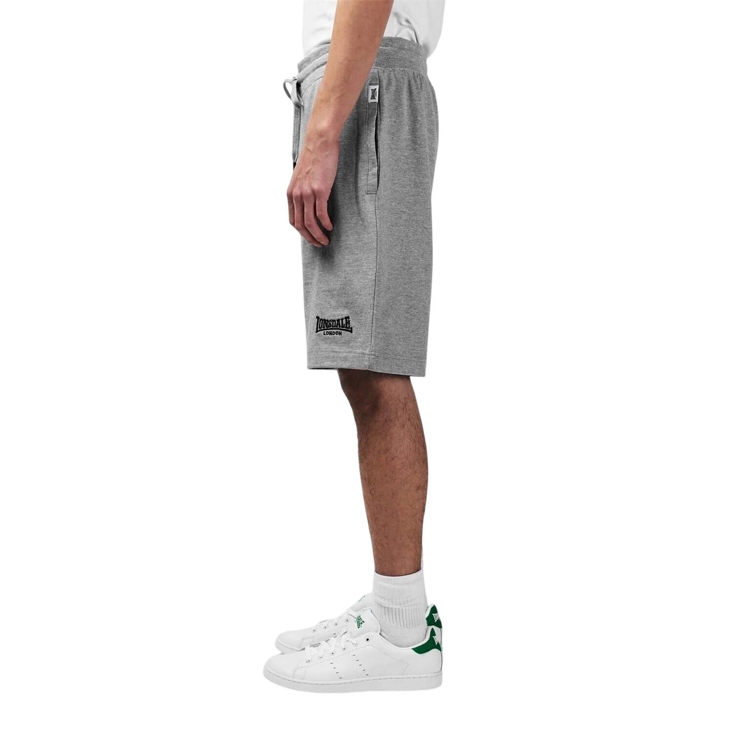 LoungeShorts für Herren Hell Heide meliert 4/5
