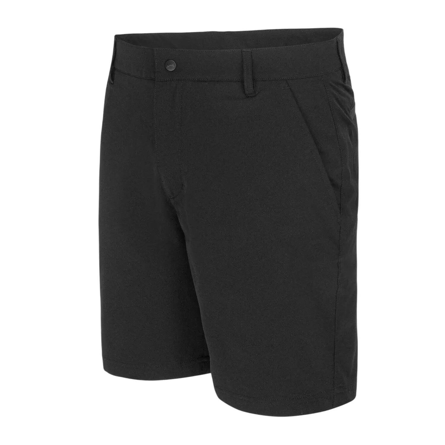 Mens Golf Shorts (Black) 3/4