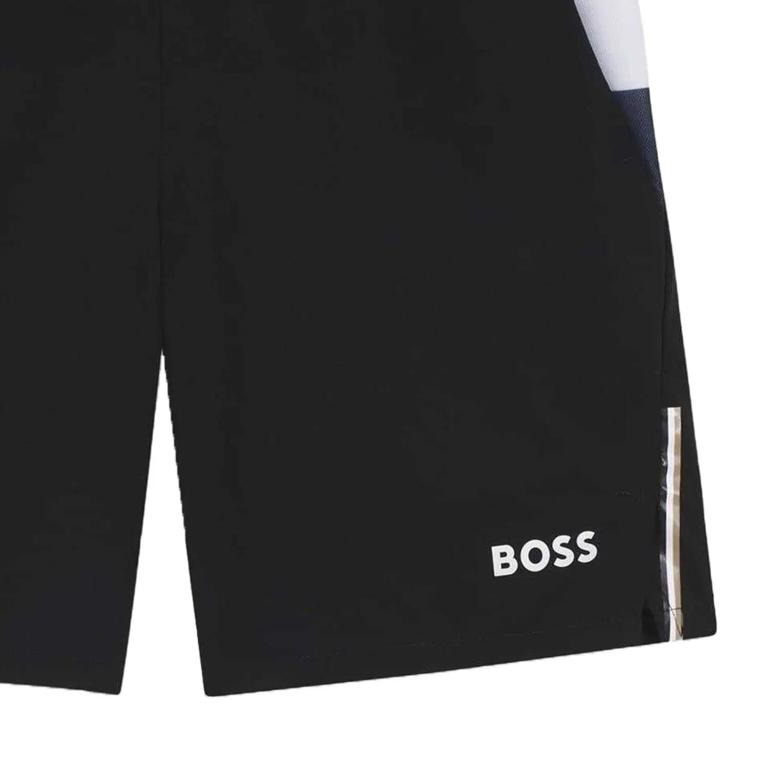 Pantaloncini Uomo Boss Active Nero 2/3