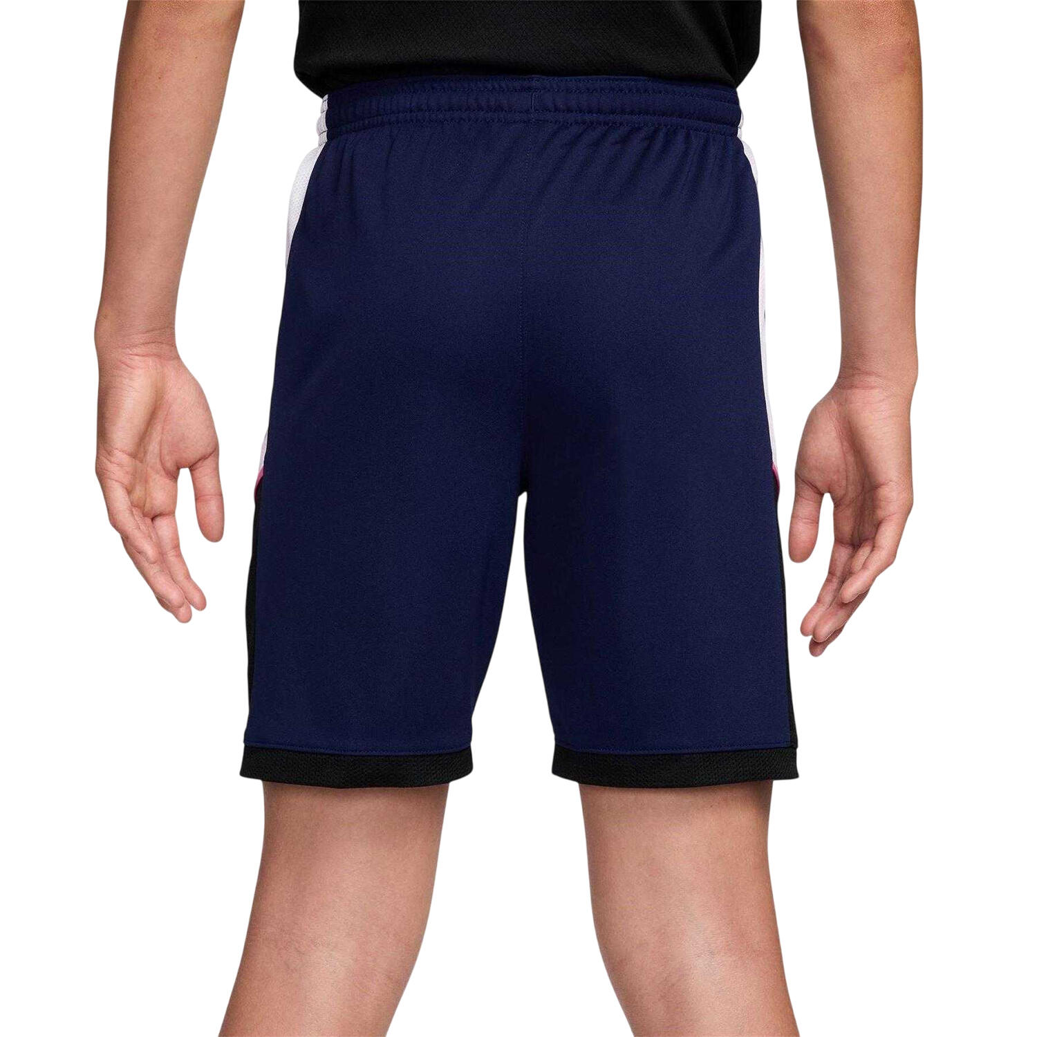Childrens/Kids Logo Shorts (Blue/Pink) 2/3