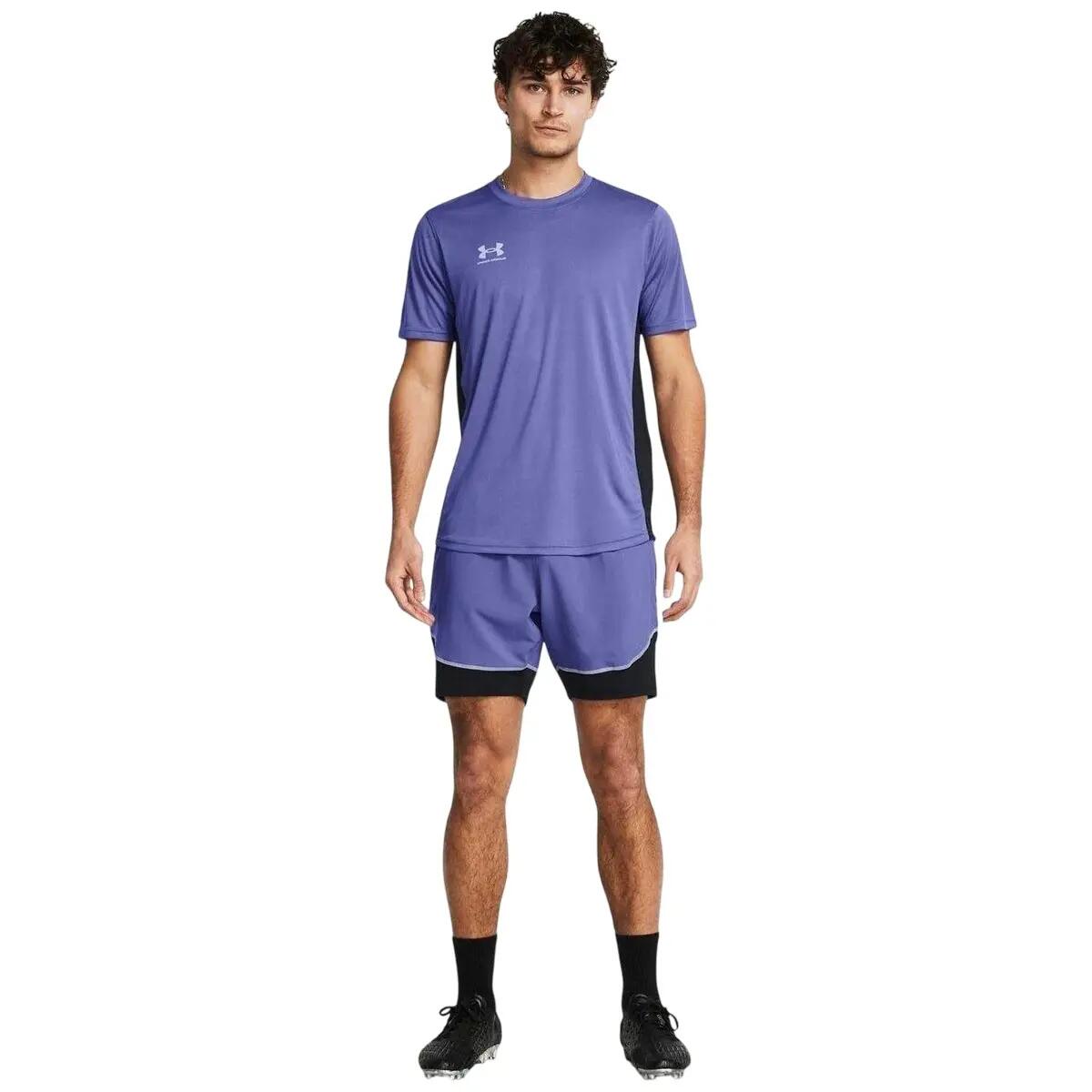 Short Motif/style 2en1 PRO Homme (Bleu Marine) 6/6