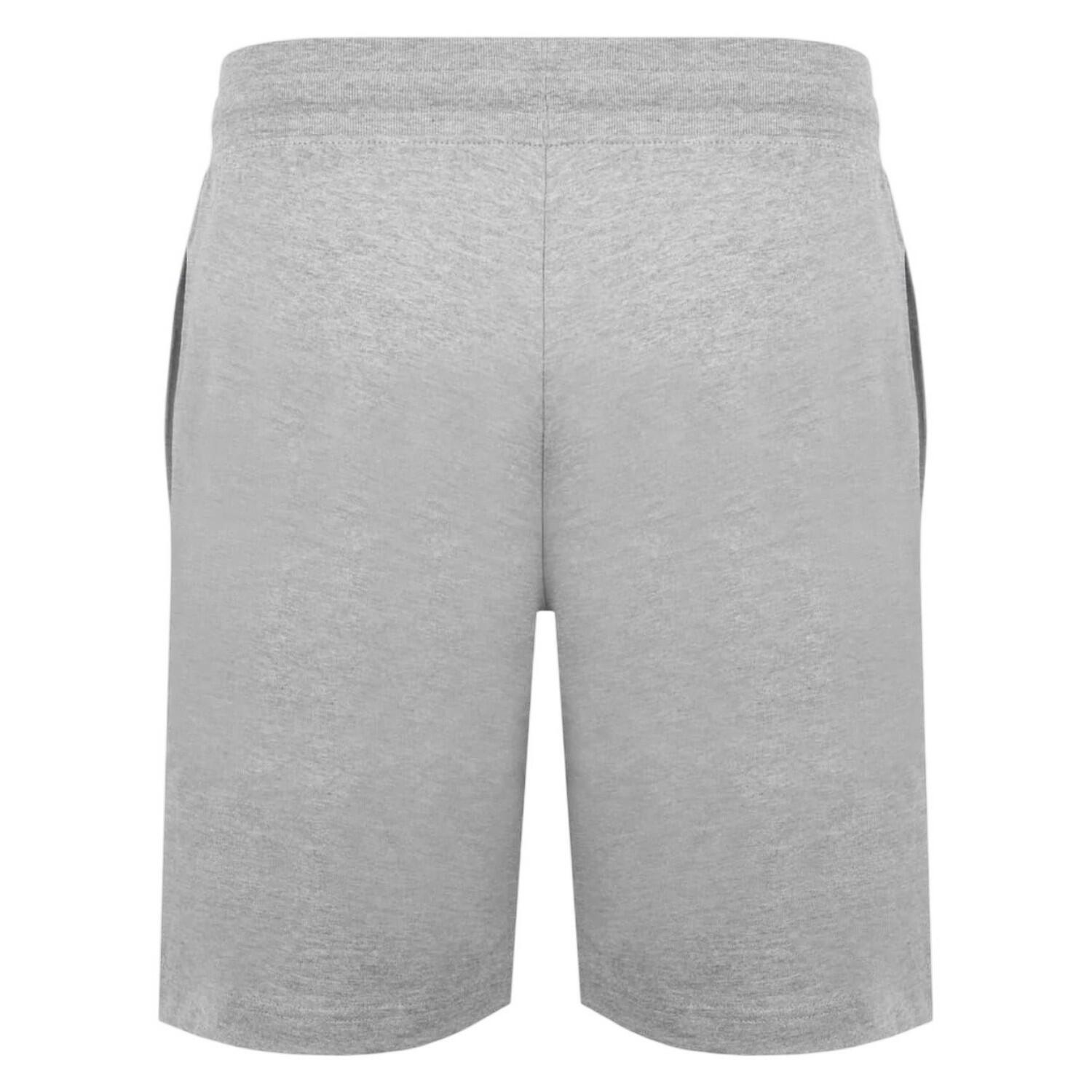 LoungeShorts für Herren Hell Heide meliert 3/5