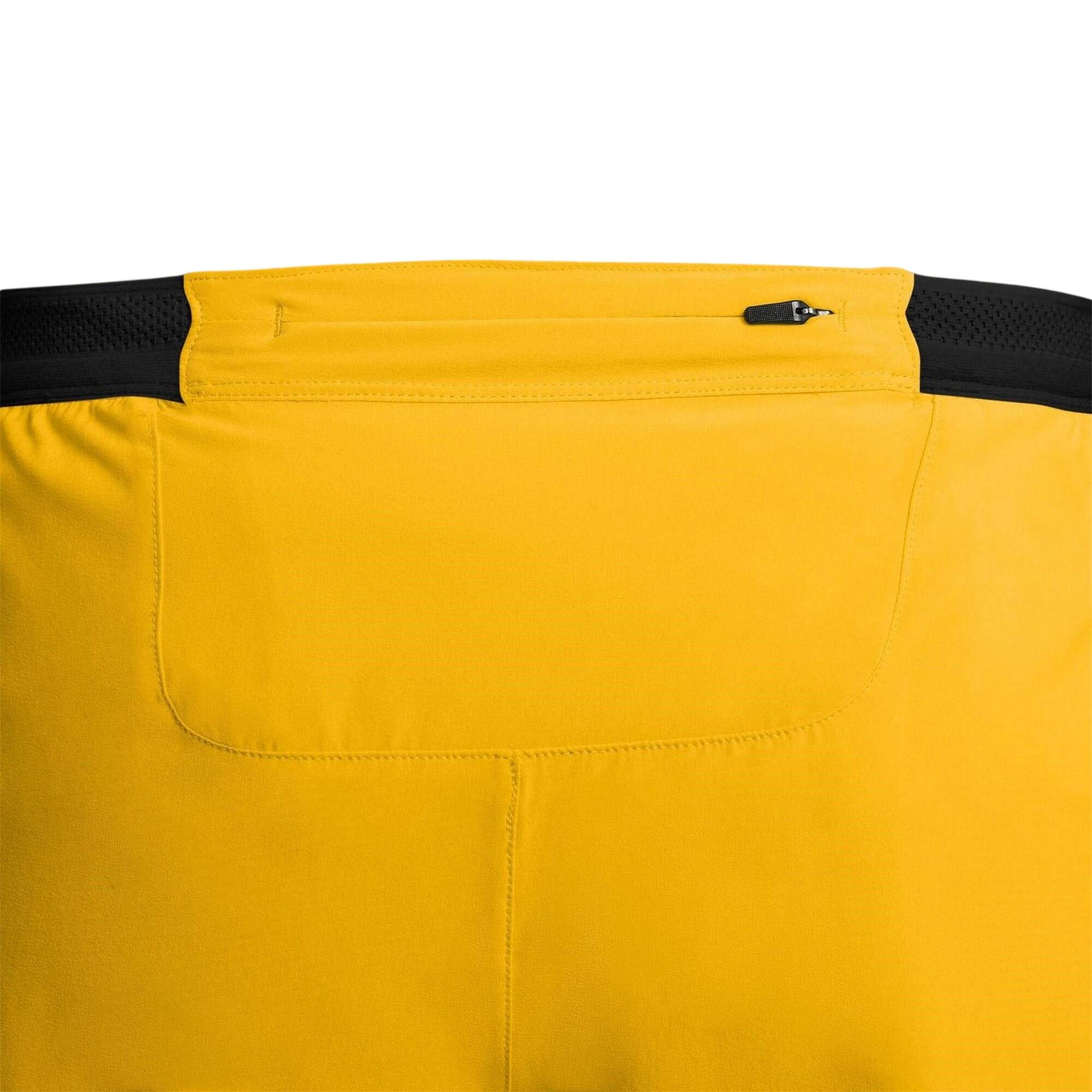 Mens Aero Swift Running Shorts (Laser Orange) 4/4