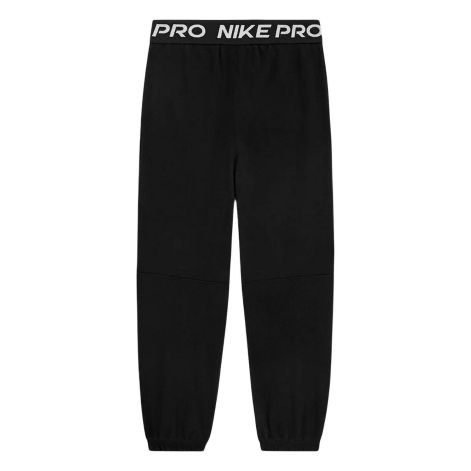 Pantalone bambina nike dri-fit pro - nero 2/4