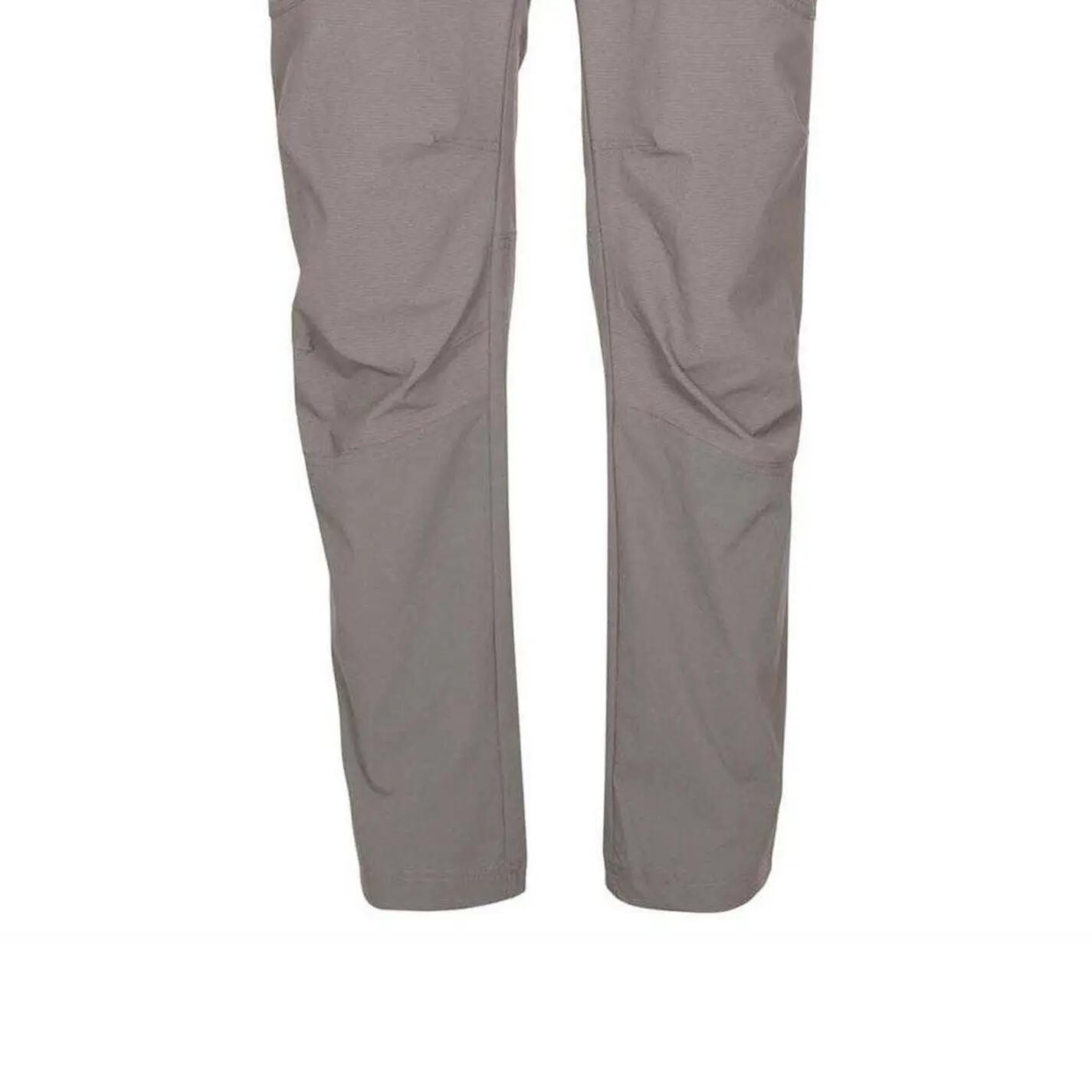 Pantalon De Randonnée Uni À Taille Semiélastiquée ADVENTURE Homme (Gris) 3/4