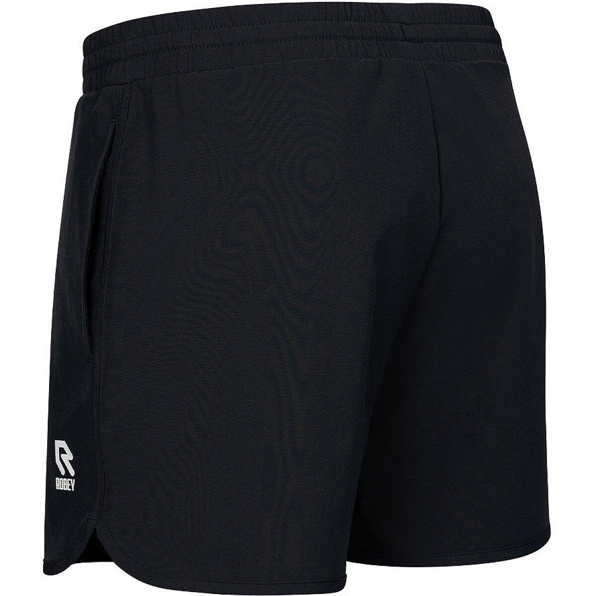 Damen - Tennis - Shorts - mittelhohe Taille, Kordel - Robey - Schwarz 2/5