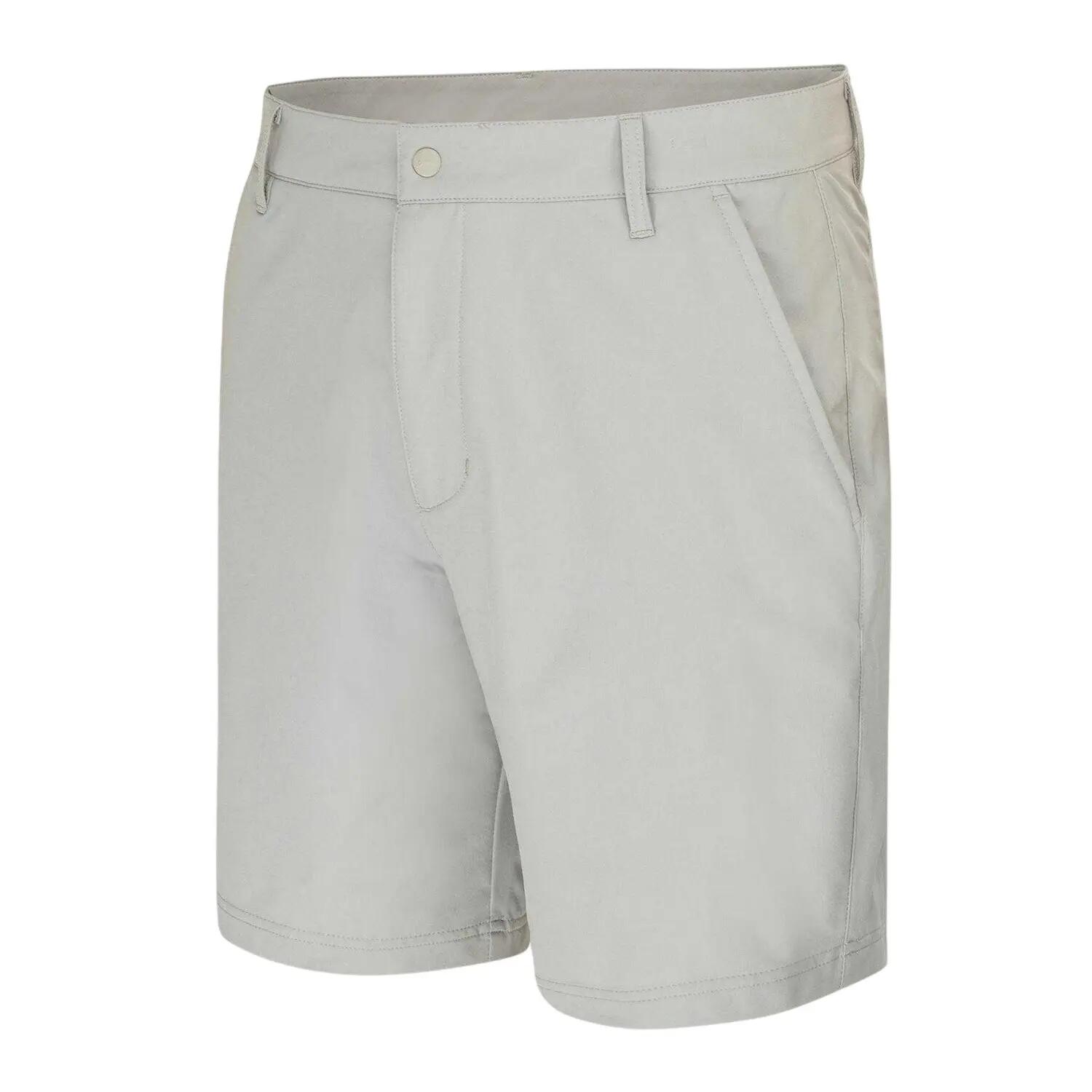 Mens Golf Shorts (Grey) 3/4