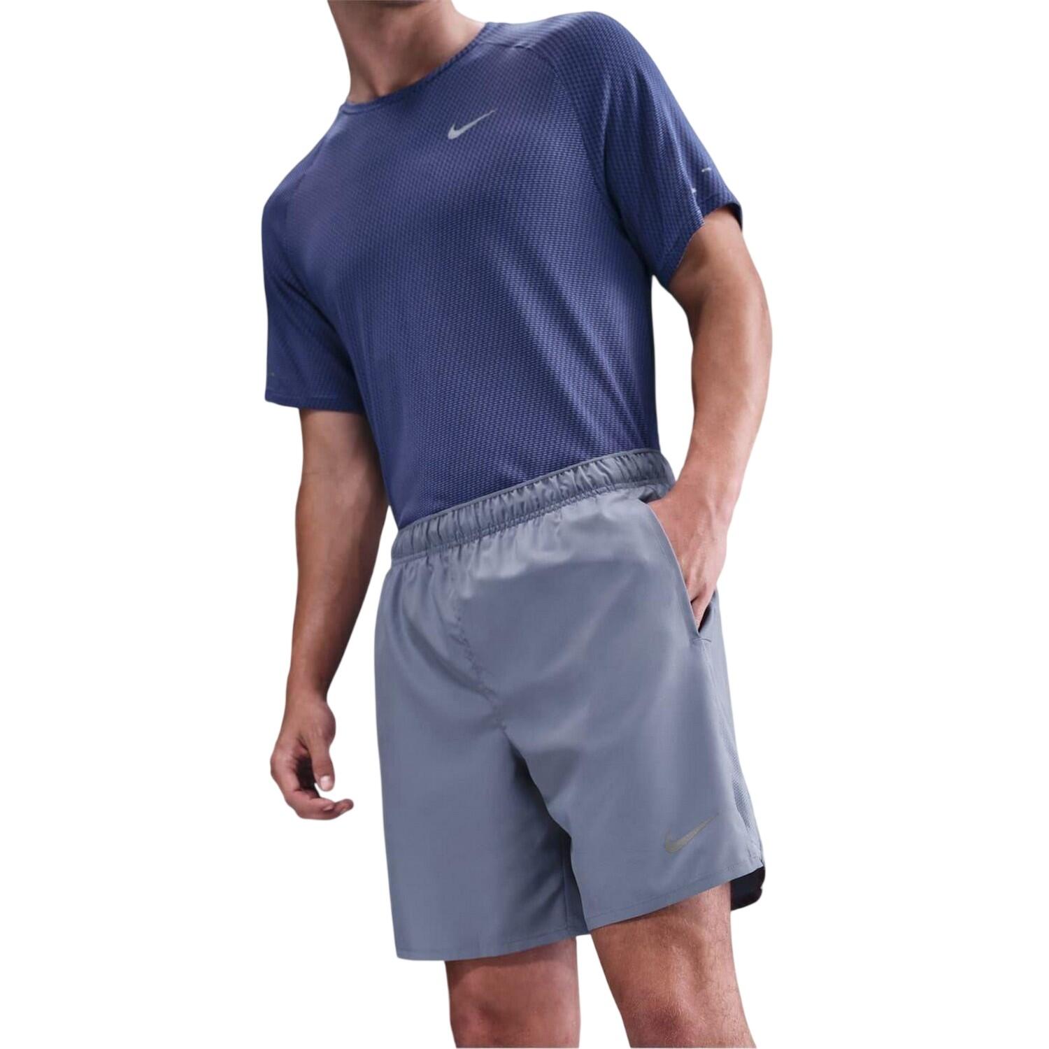 "Challenge" Laufshorts für Herren Indigoblau 2/4