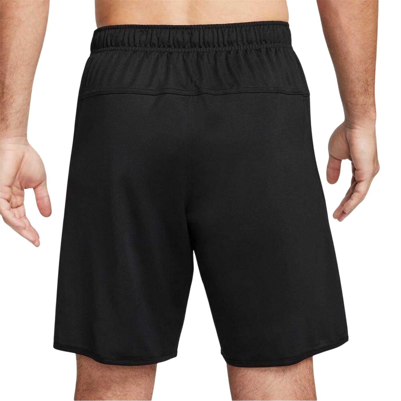 Pantaloncini Vestibilità Rilassata Uomo Nike Totality Nero Grigio Ferro Bianco 3/3