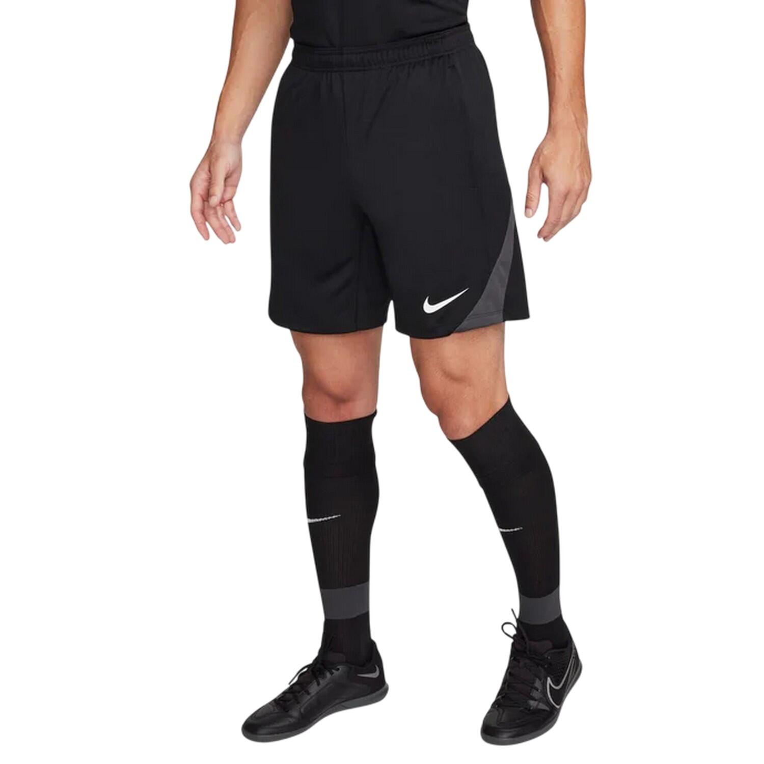 Pantaloncini Da Calcio Uomo Nike Strike Nero Bianco 3/3
