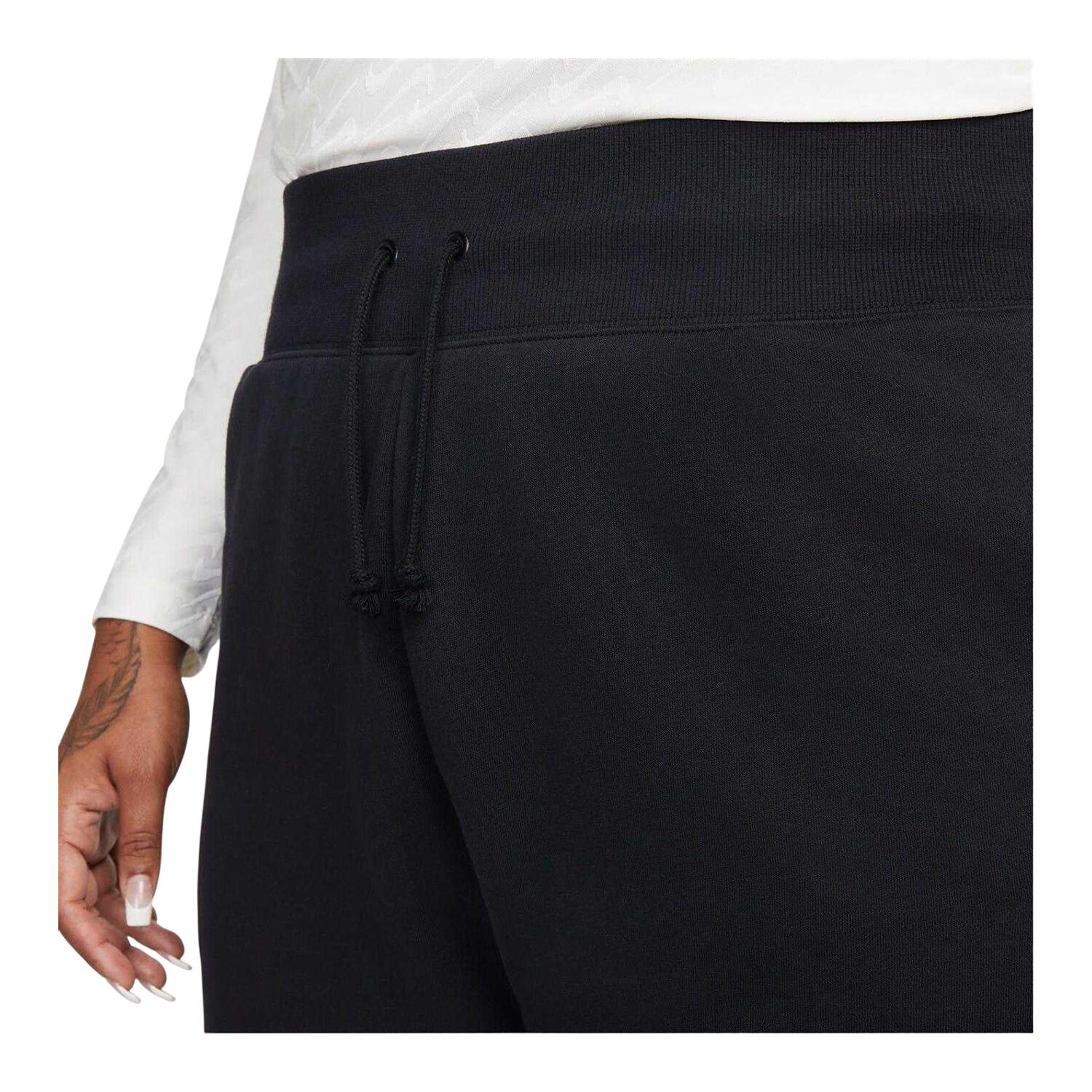 Pantaloni Da Jogging Pile Donna Nike Phoenix Nero Vela 4/4