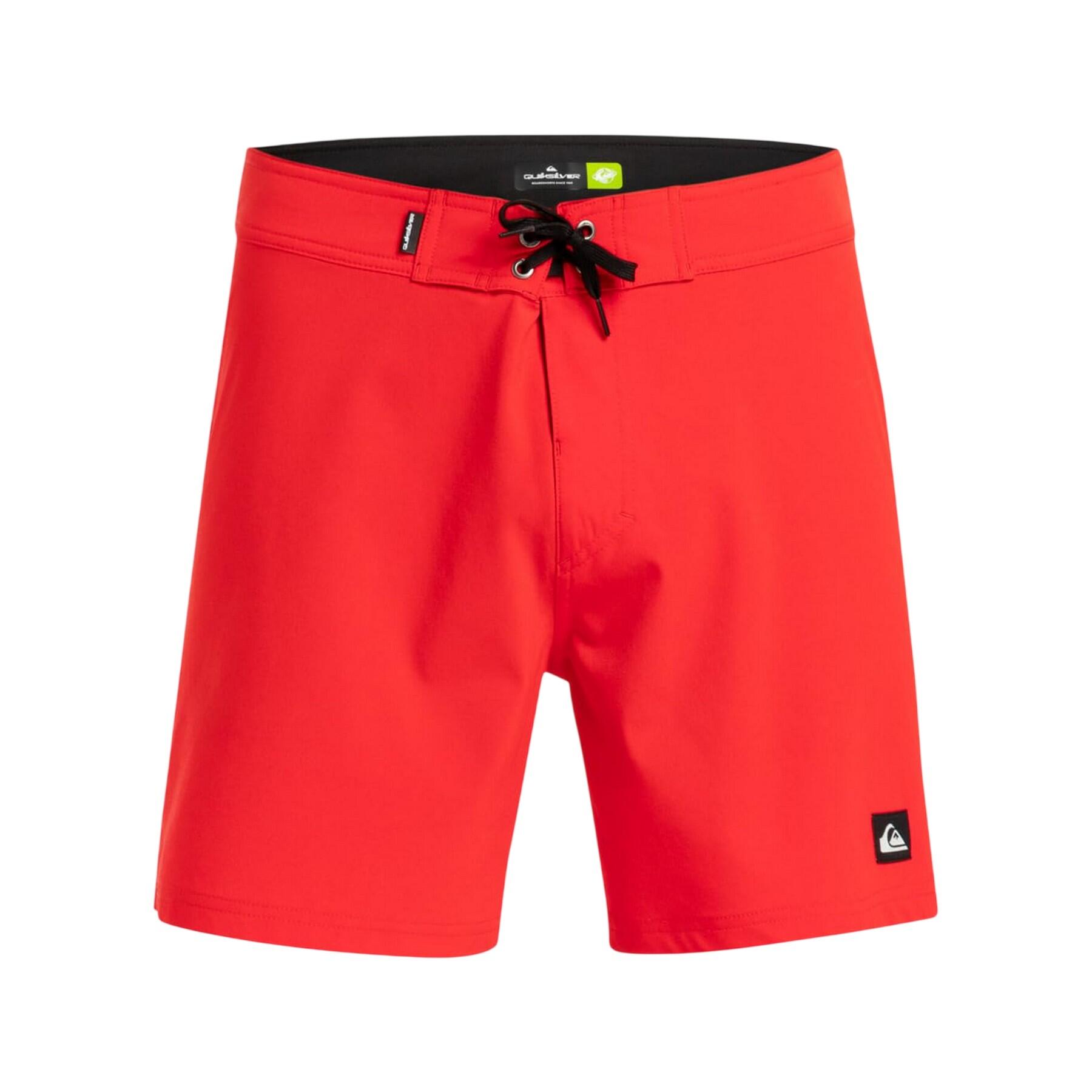 Mens Kaimana Board Shorts (Red) 2/4