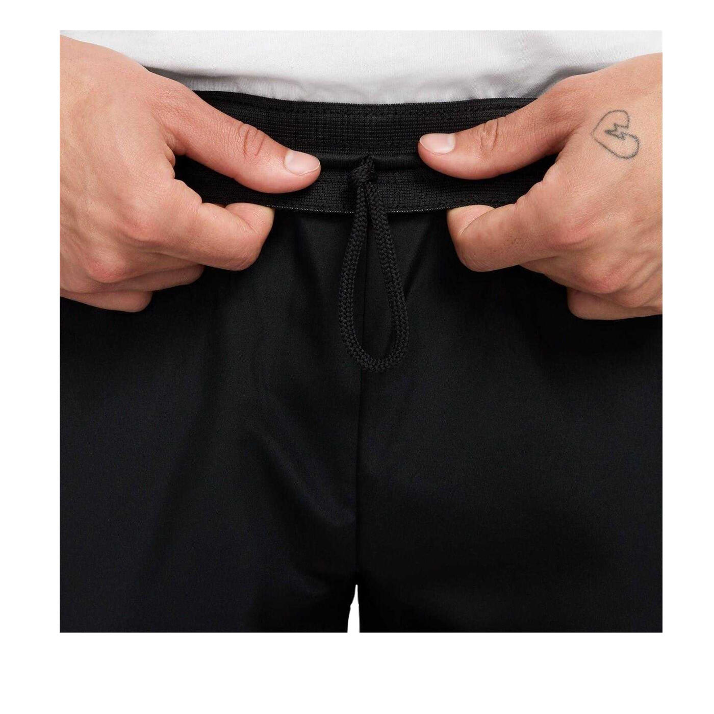Pantaloncini Da Basket Uomo Nike Icon Nero Bianco 4/4