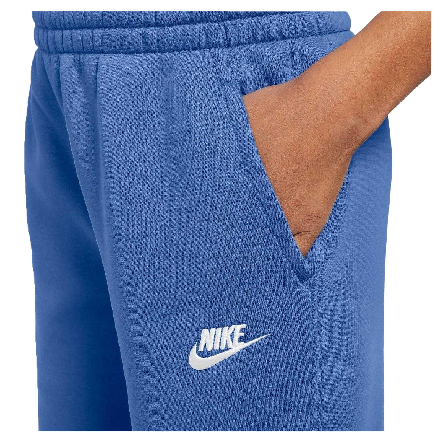 Childrens/Kids Fleece Jogging Bottoms (Blue) 3/3