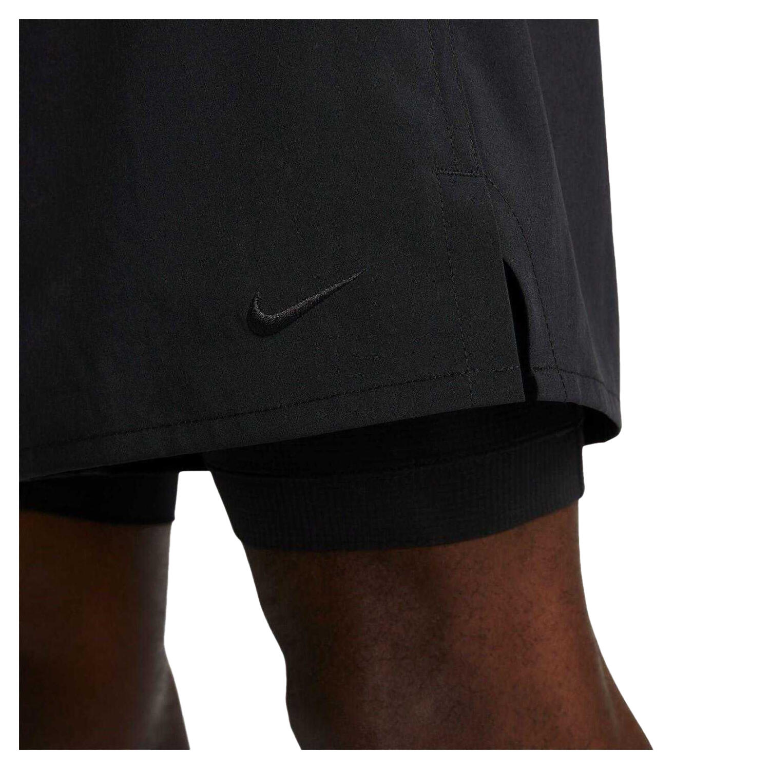 Short De Course Homme (Noir) 3/4
