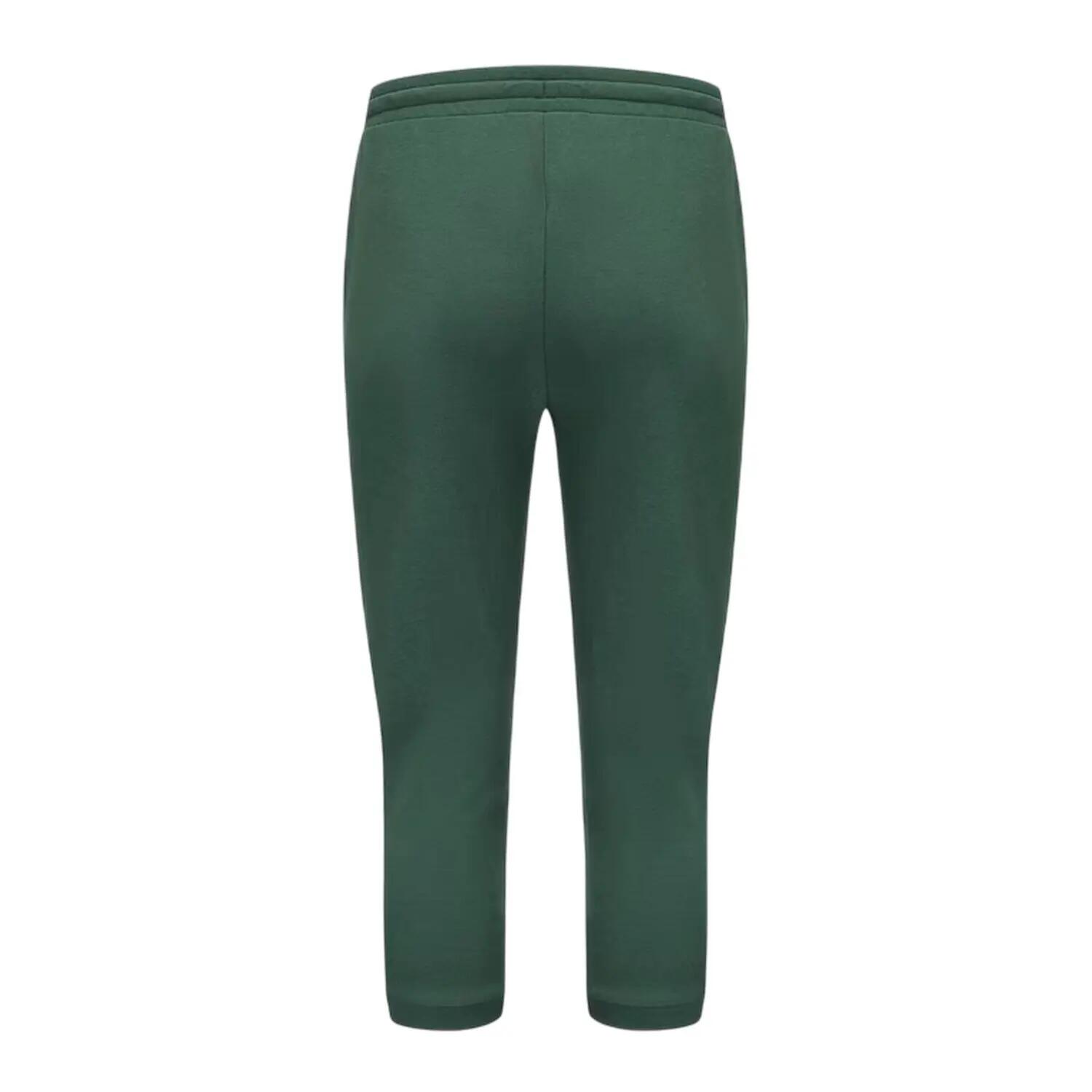 Womens/Ladies Interlock Logo Jogging Bottoms (Forest Green) 2/3