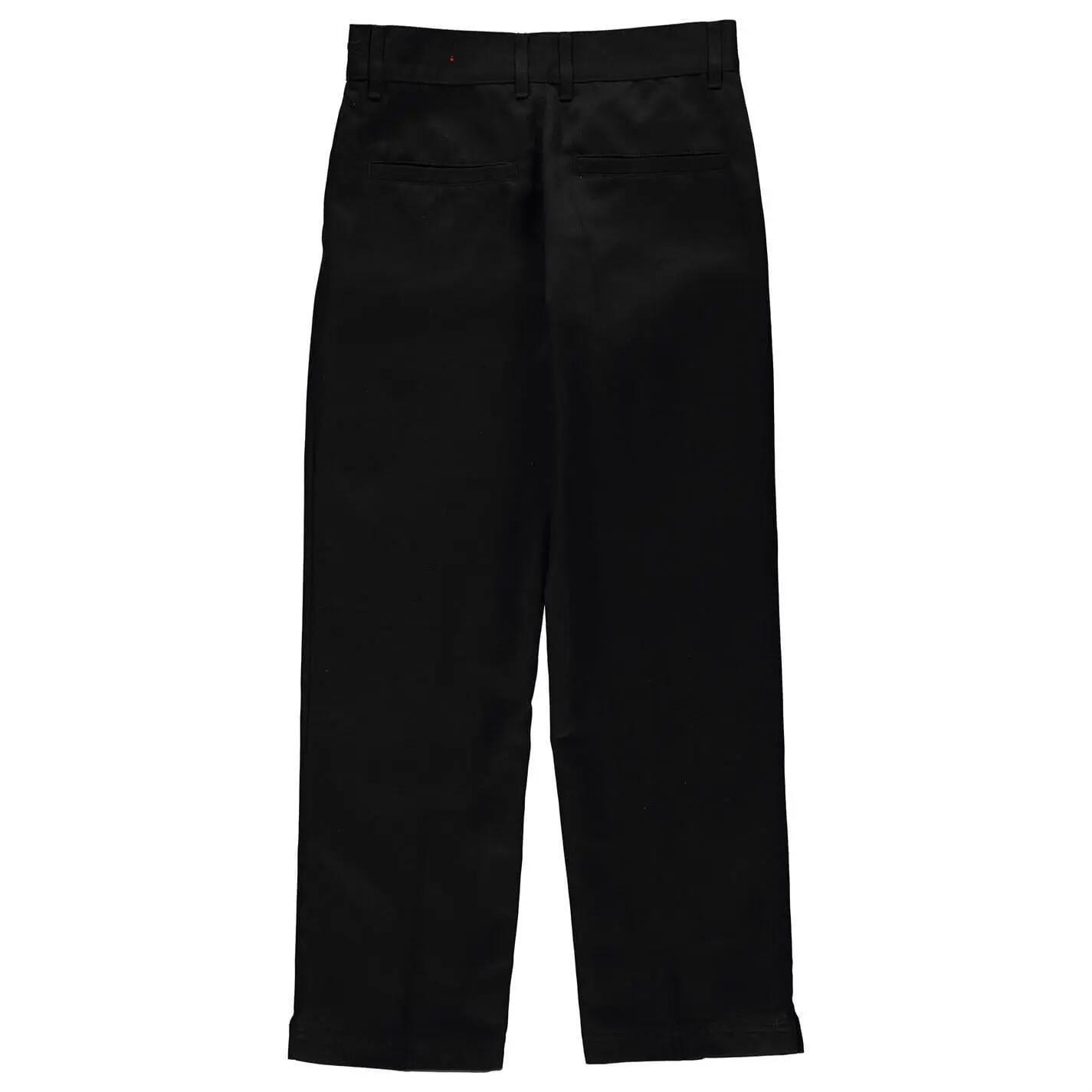 Boys Lightweight Golf Trousers (Black) 2/4