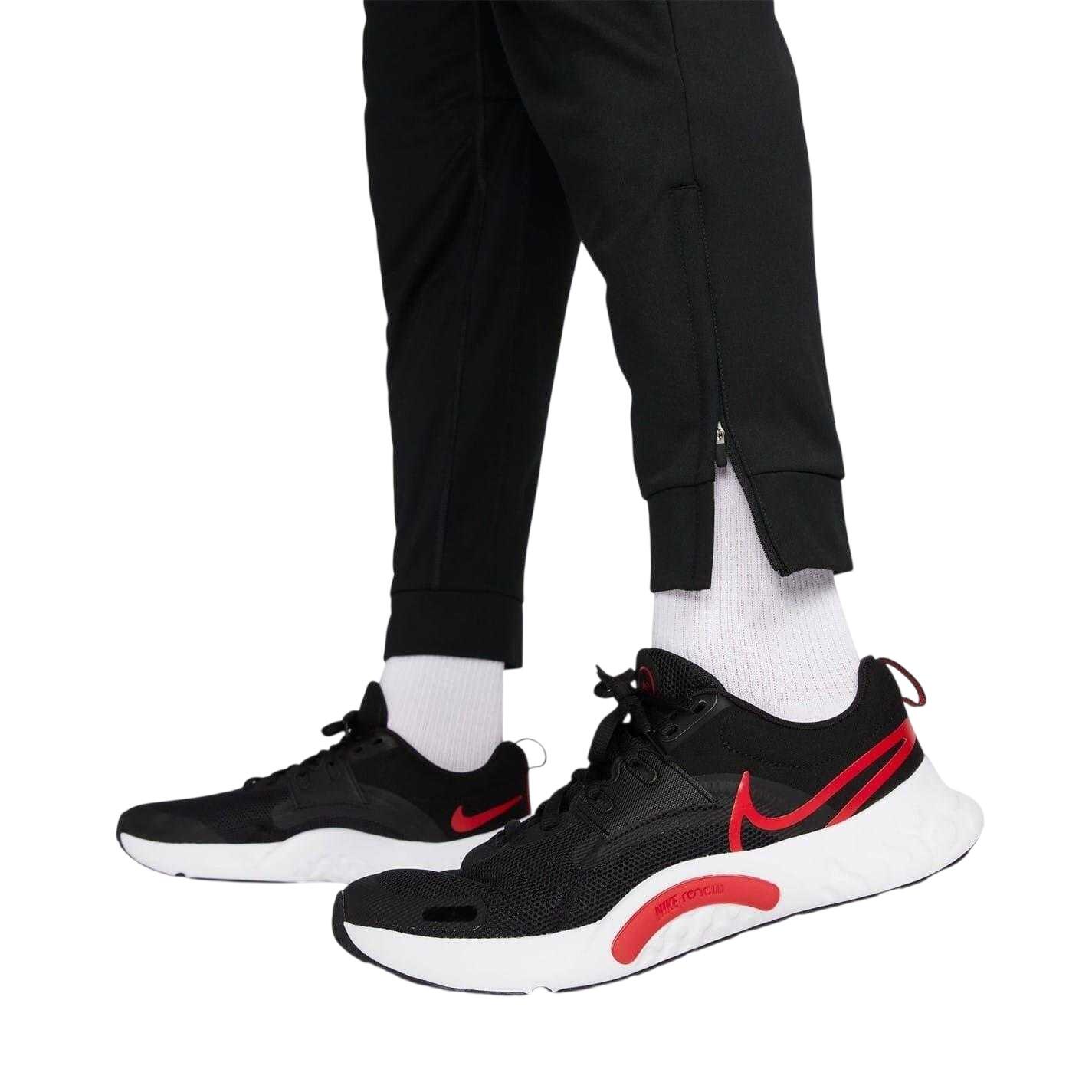 Pantaloni Da Jogging DriFIT Uomo Nike Totality Nero Bianco 5/5