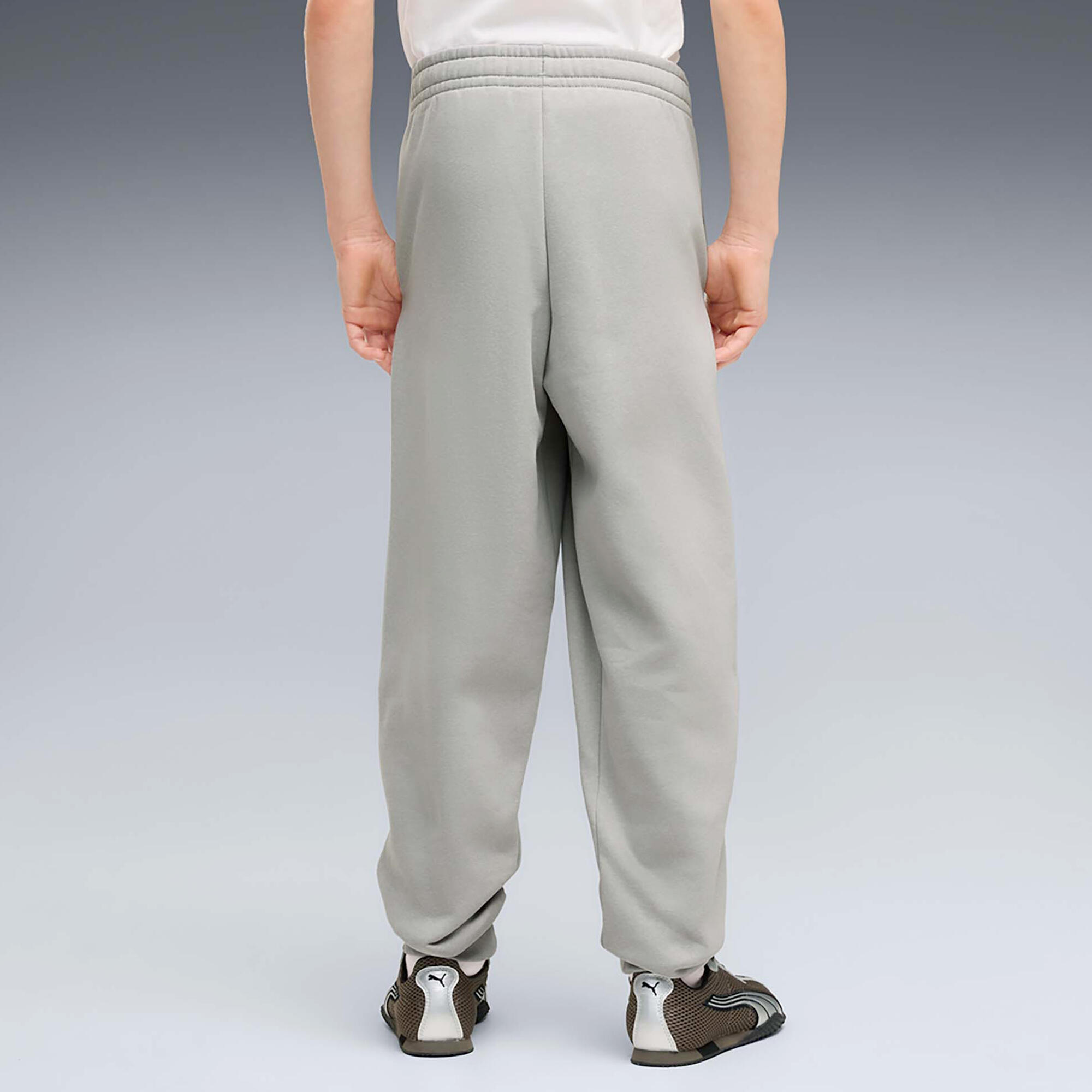 Puma Sweatpant Deux Couleurs Logo N° 1 Fl B Enfant 3/4