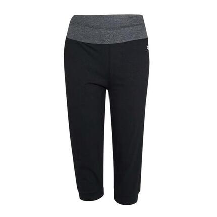 Pantalon De Yoga Motif/style Logo Femme (Noir)