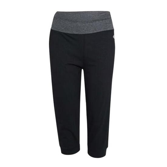 Pantalon De Yoga Motif/style Logo Femme (Noir)