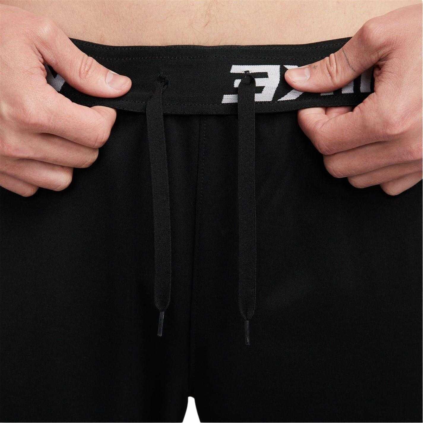 Pantaloni Da Jogging DriFIT Uomo Nike Totality Nero Bianco 4/5