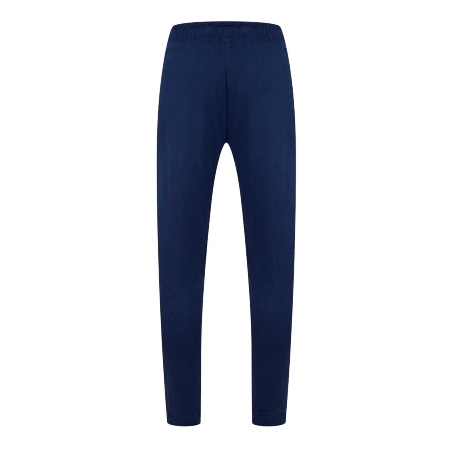 Pantaloni Da Jogging Conico Uomo Boss Blu Scuro 2/3