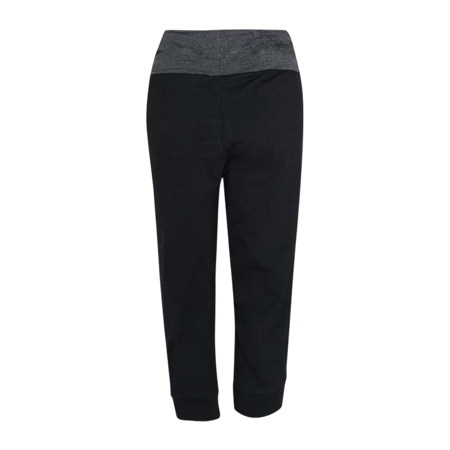 Yogahosen für Damen Schwarz 2/3