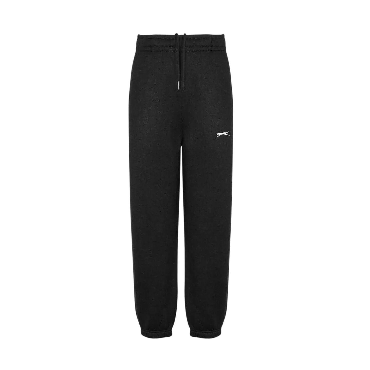Pantaloni Da Jogging Semplice Pile Bambini Slazenger Nero 2/3