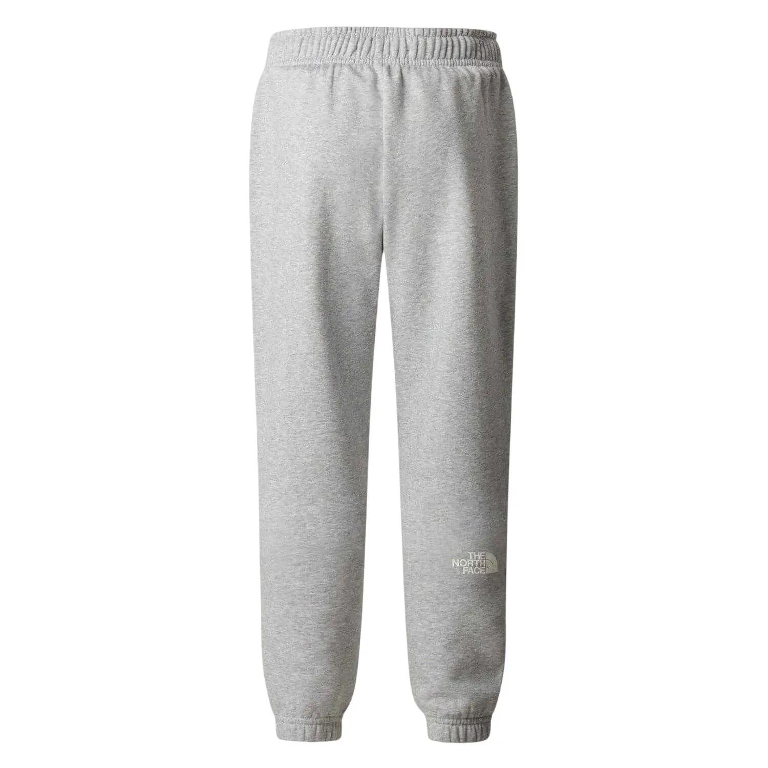Pantalón de Chándal de Polar para Niños/Niñas Gris Jaspeado 2/2