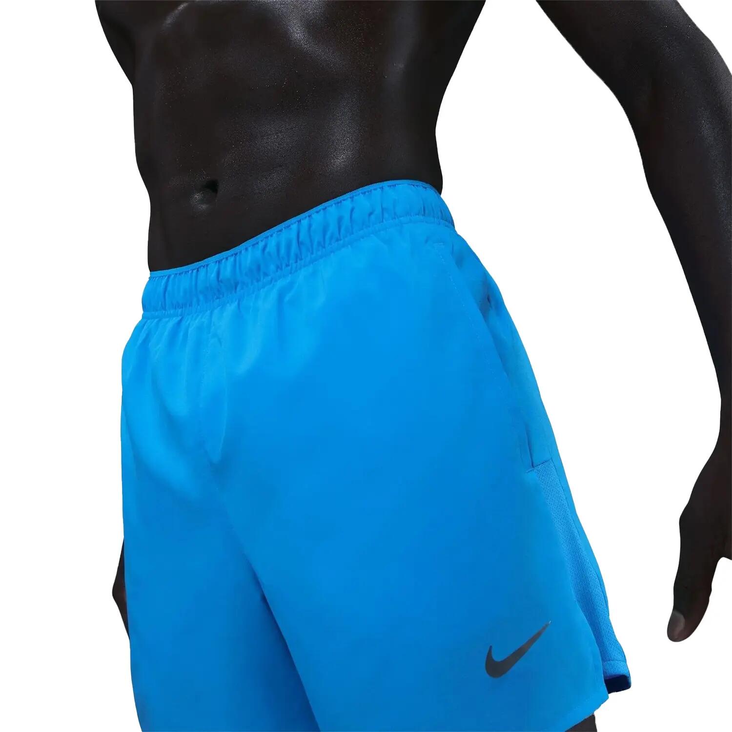 Pantaloncini Da Corsa Uomo Nike Challenger Blu 3/3